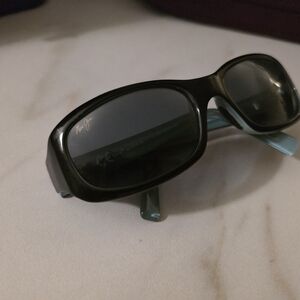 Maui Jim Blue Rectangular Sunglasses